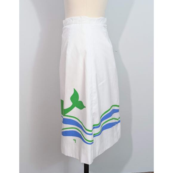 Vested Gentress Whale Print Skirt - Picture 4 of 9